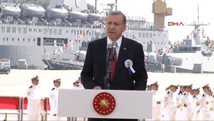 Cumhurbaşkanı Erdoğan İstanbul Tersane Komutanlığı'ndaki Törende Konuştu