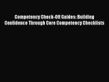 Read Competency Check-Off Guides: Building Confidence Through Core Competency Checklists Ebook