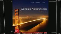 behold  College Accounting Chapters 124