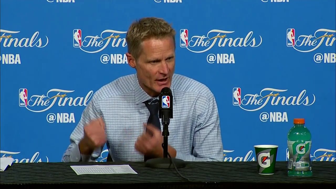 Warriors Postgame Interview - Warriors vs Cavaliers G6 - Jun 16, 2016 - 2016 NBA Finals