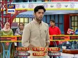 Fahad Mustafa's wife in Jeeto Pakistan, Fahad says I LOVE YOU to his wife