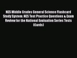 Download Book NES Middle Grades General Science Flashcard Study System: NES Test Practice Questions