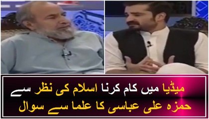 Hamza Ali Abbasi Views on Media
