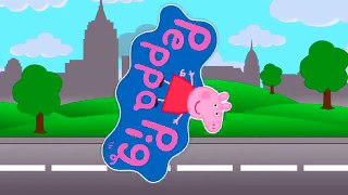 Peppa Pig Friends, Candy Cat, Pedro Pony, Zoe Zebra,   Peppa Skateboarding #Animation