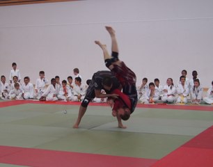 Démo Free Fight du Judo Club d'Annemasse