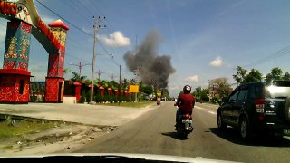Kebakaran Di Palangkaraya Kalteng (Jam 10 Tgl 09/05/2015)