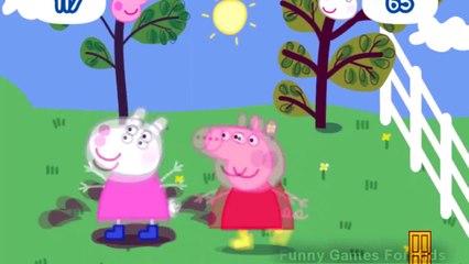 下载视频: Peppa Pig and Suzy Sheep Jumping in Muddy Puddles Peppa Pig Games For Kids