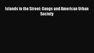 Read Islands in the Street: Gangs and American Urban Society Ebook Free