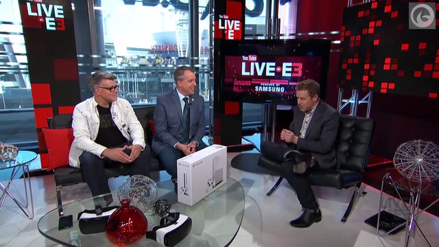 Xbox One S Unboxing with Larry Hryb and Geoff Keighley