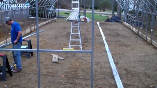 How To Build A Greenhouse - Step 19: Framing The End Walls
