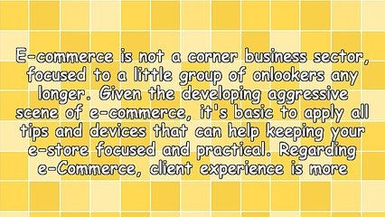 E-Commerce Stores