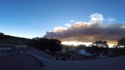 Social video shows Cedar Creek brush fire