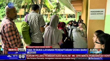 Pendaftaran dan Verifikasi Ulang Siswa Baru Tingkat SMA Lancar