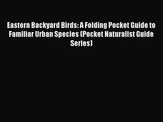 Read Eastern Backyard Birds: A Folding Pocket Guide to Familiar Urban Species (Pocket Naturalist