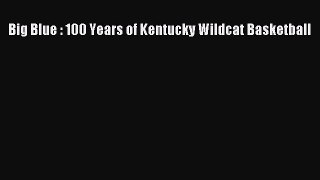 Download Big Blue : 100 Years of Kentucky Wildcat Basketball Ebook PDF