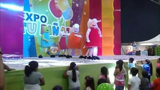 Show de peppa Pig Expo tu piñata Septiembre 2015