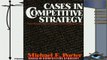 different   CASES IN COMPETITIVE STRATEGY