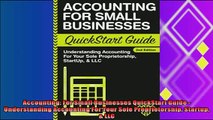 there is  Accounting For Small Businesses QuickStart Guide  Understanding Accounting For Your Sole