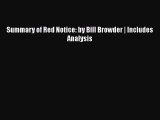 [Online PDF] Summary of Red Notice: by Bill Browder | Includes Analysis Free Books