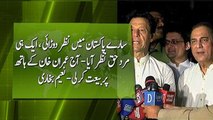 Saare Pakistan main ek hi mard-e-haq nazar aaya, main Imran Khan ka chota sa sipahi hoon - Naeem Bokhari after joining P