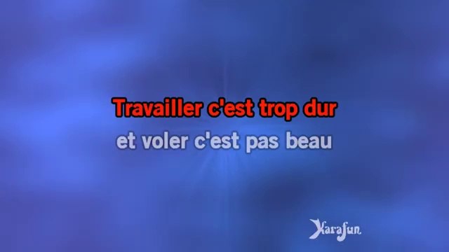 Julien Clerc - Travailler c'est trop dur KARAOKE / INSTRUMENTAL