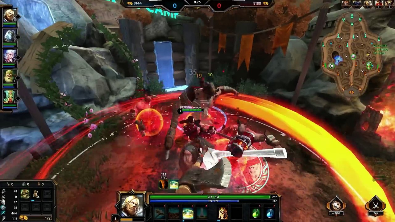 SMITE (JUEGO GRATIS)   DESDE LOS CIELOS  Thor (Jungla)
