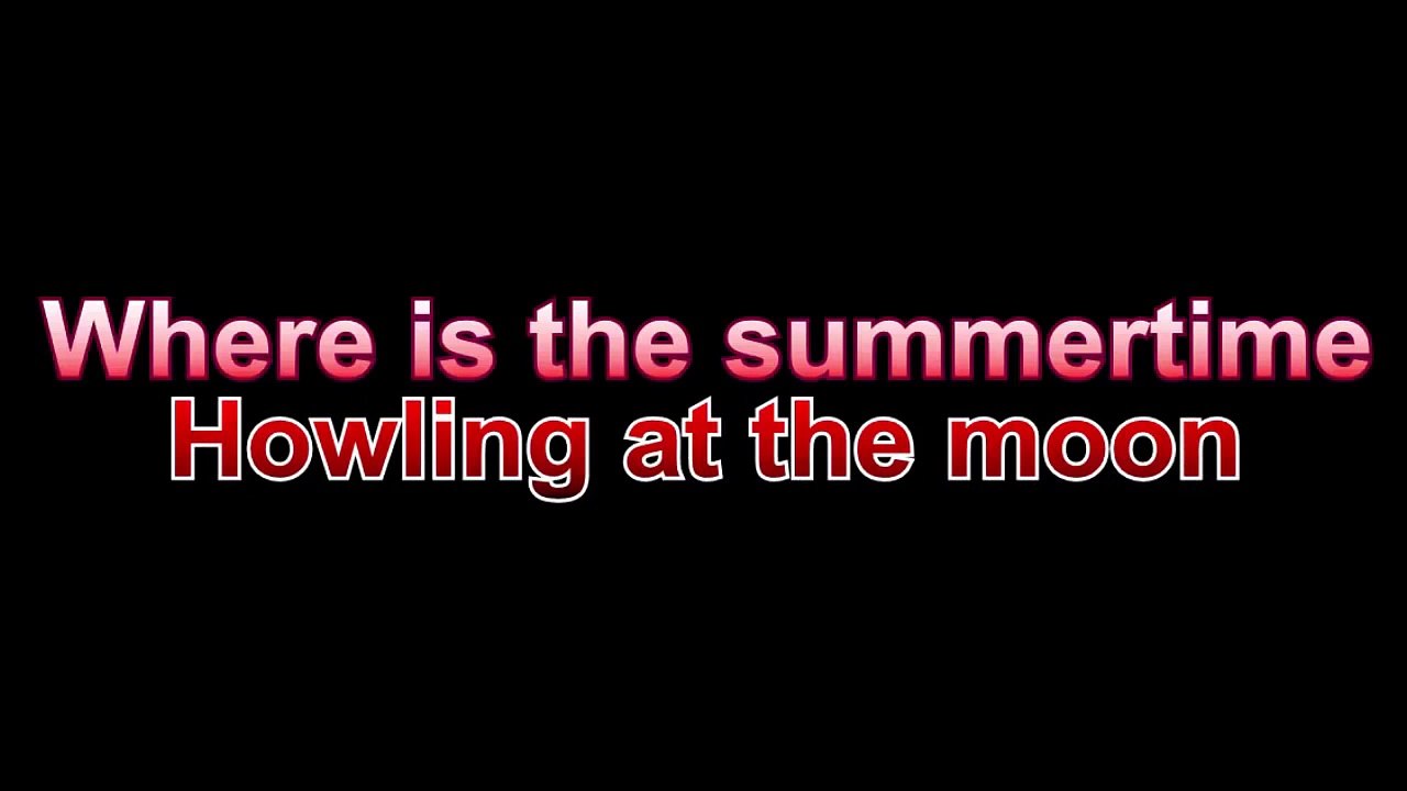 Milow - Howling at the moon KARAOKE / INSTRUMENTAL