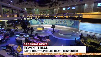 Egypt confirms death sentences in espionage case