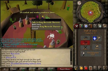 07 Scape Monkey Madness Finished at 19 Combat!!