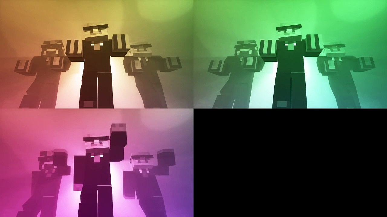 Minecraft Mob Dance Party - Animation - Slamacow