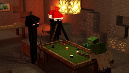 Billiards with Dave - Minecraft Animation - Slamacow