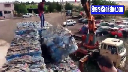 Katı Atık Yüklü TIR'da Kaçak Sigara