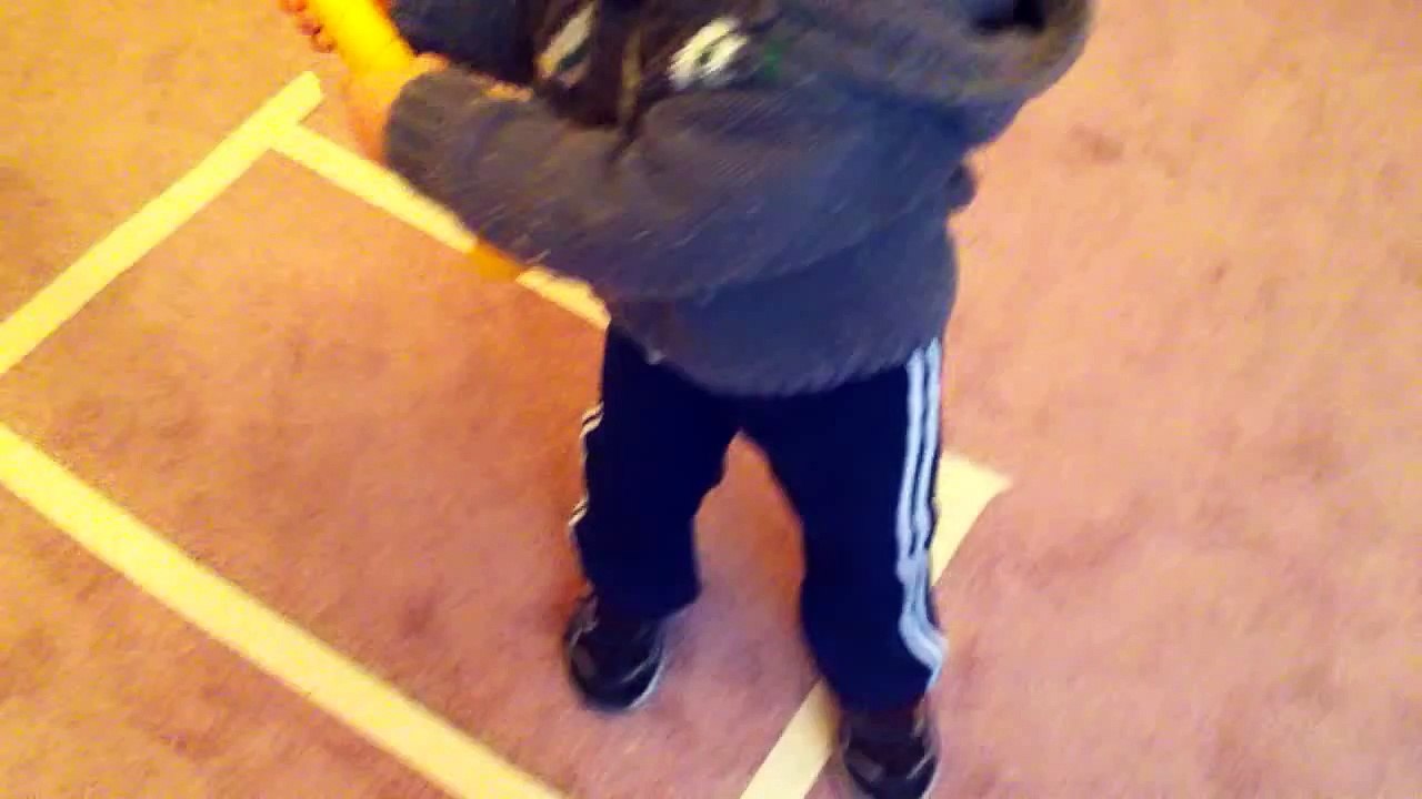 19 Month Toddler Tee Ball Pro - Batting Practice