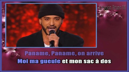 Slimane - Paname KARAOKE / INSTRUMENTAL