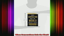 READ book  When Corporations Rule the World Full Free