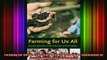 READ book  Farming for Us All Practical Agriculture and the Cultivation of Sustainability Rural Full Free