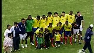 Ecuador - Colombia Sub-20 amistoso 2011