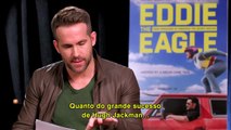 Voando Alto   Ryan Reynolds entrevista Hugh Jackman  Legendado HD
