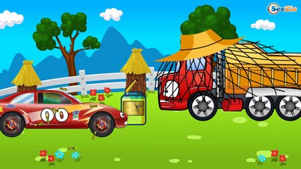 ✔ Camión. Coches de carreras.  Caricaturas de carros. Tiki Taki Coches.  Episodio 2 ✔