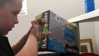 Luke's Minecraft Ocelot Unboxing