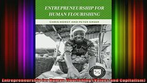 READ book  Entrepreneurship for Human Flourishing Values and Capitalism Full EBook