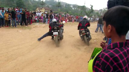 Team Zero Gravity's stunts at MADIKERI..-part 1