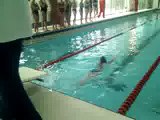 krizia swimming backstroke