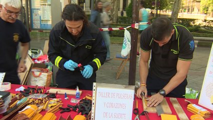 Fiesta solidaria de Bomberos Ayudan en Madrid