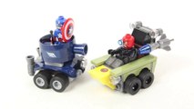 Lego Super Heroes 76065 Mighty Micros  Captain America vs. Red Skull - Lego Speed Build
