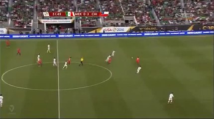 Deuxieme But D' Eduardo Vargas Mexique 0-7 Chile  Copa America 18.06.2016