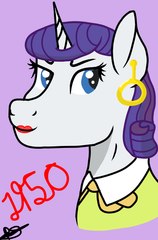 Charming 50's Style Speedpaint of My Favorite Character 🎨