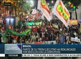 Cuarenta ciudades de Brasil se unen en un mismo grito: Fuera Temer