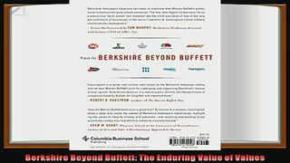 complete  Berkshire Beyond Buffett The Enduring Value of Values