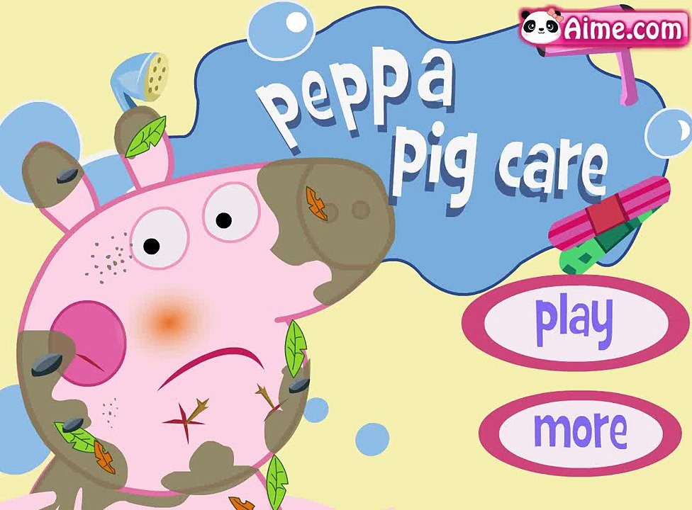 Peppa pig care  (Little Pig care) Free online Games for kids